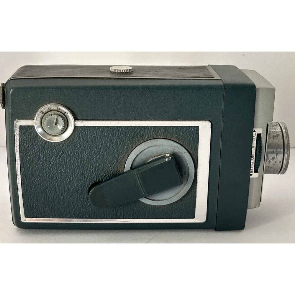 Vintage Kodak Automatic 8 Movie Camera 8mm Wind Up Movie Cameria UNTESTED AS IS